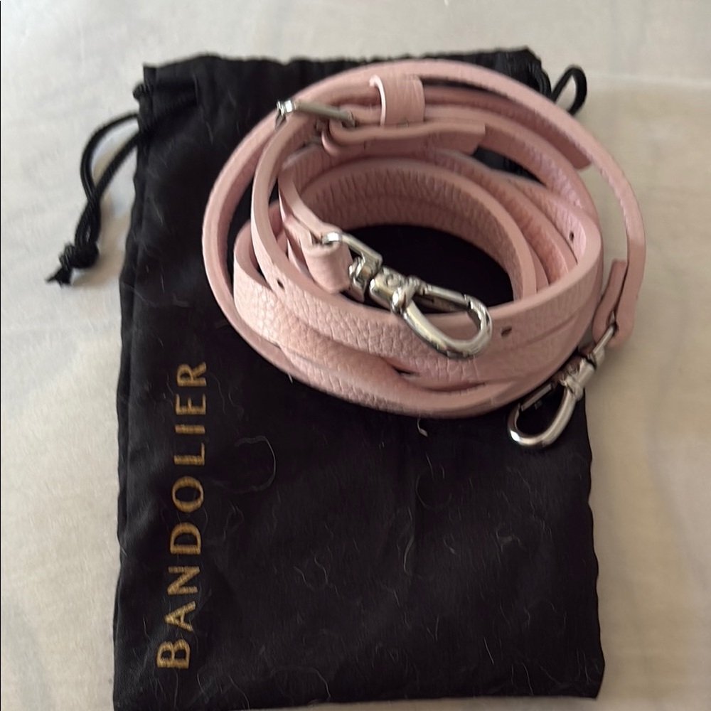Bandolier Pink Key & Card Holder
